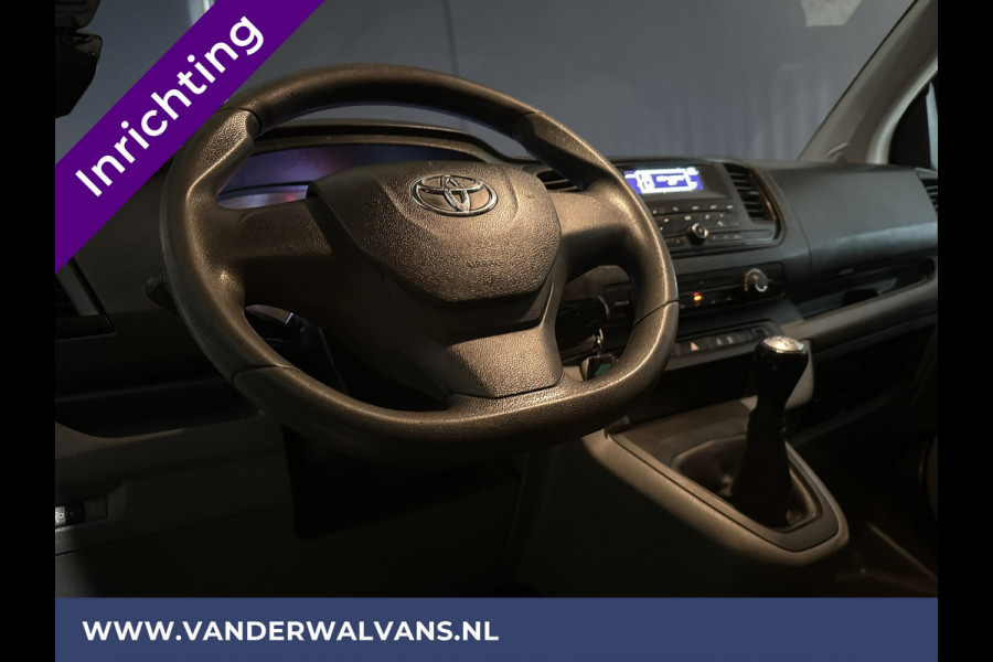 Toyota ProAce Compact 1.6 D-4D L1H1 inrichting Euro6 Airco | Imperiaal | Trekhaak | Cruisecontrol Bijrijdersbank