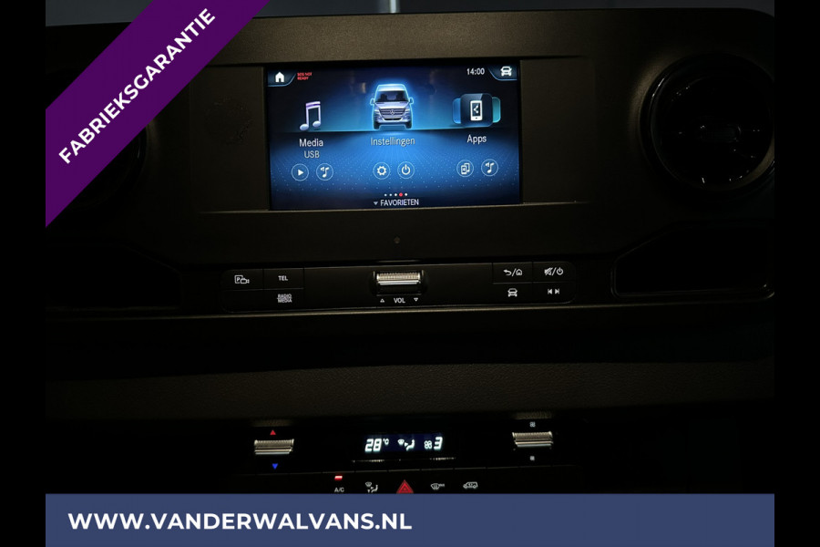 Mercedes-Benz Sprinter 317 CDI 170pk L3H2 Fabrieksgarantie Euro6 Airco | Camera | Apple Carplay | Cruisecontrol | Android Auto Stoelverwarming, Parkeersensoren, Bijrijdersbank