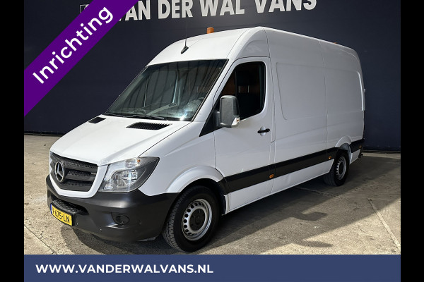 Mercedes-Benz Sprinter 316 CDI 164pk L2H2 inrichting Euro6 Airco | 2800kg Trekhaak | Cruisecontrol Chauffeursstoel, Parkeersensoren