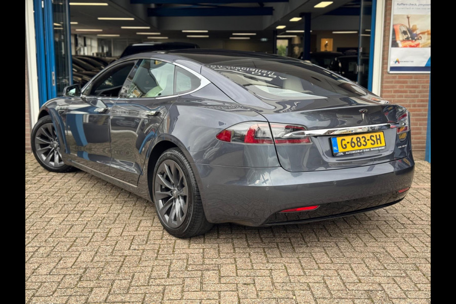 Tesla Model S Long Range 2019 GRIJS `NAVI NAP BTW 1e Eig!