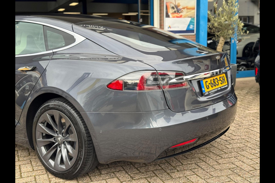 Tesla Model S Long Range 2019 GRIJS `NAVI NAP BTW 1e Eig!