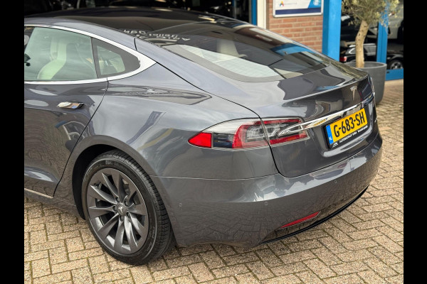 Tesla Model S Long Range 2019 GRIJS `NAVI NAP BTW 1e Eig!