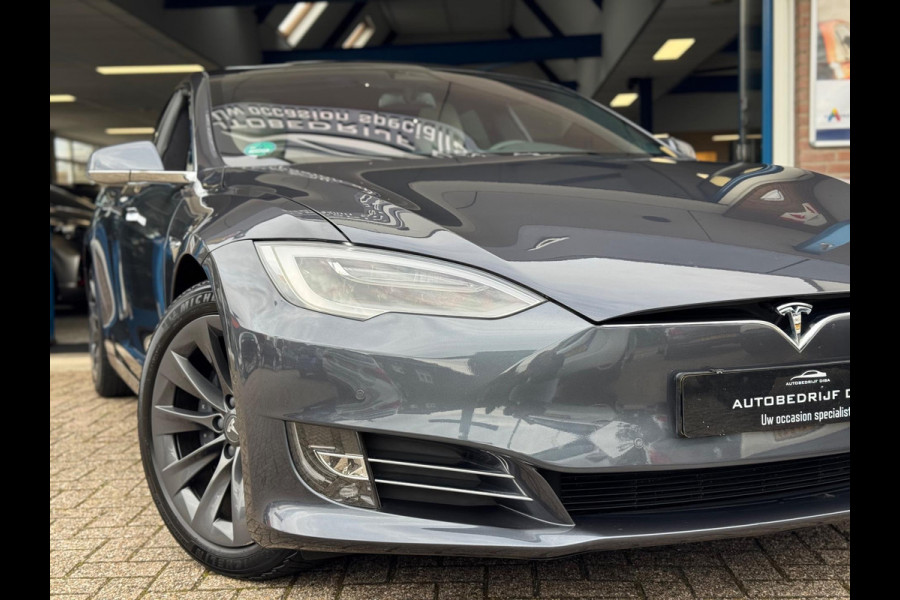 Tesla Model S Long Range 2019 GRIJS `NAVI NAP BTW 1e Eig!