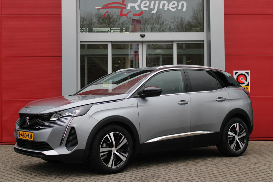 Peugeot 3008 1.2 Hybrid 136PK GT | NAVIGATIE | APPLE CARPLAY/ANDROID AUTO | 360° CAMERA | FULL LED KOPLAMPEN | KEYLESS ENTRY/START | DODEHOEK DETECTIE | CLIMATE CONTROL | DAB+ RADIO | ADAPTIVE CRUISE CONTROL |