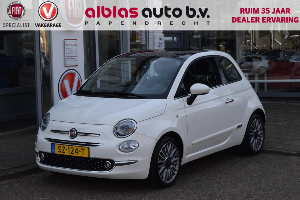 Fiat 500 80pk Turbo Lounge|Nav|Clima|Cruise|PDC|16"