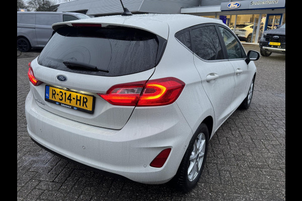 Ford Fiesta 1.0 EcoBoost Titanium 100pk Achteruitrijcamera | Adaptieve Cruise | Navigatie | Matrix LED Koplampen | Winterpack