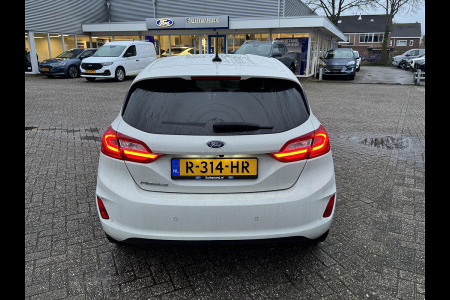 Ford Fiesta 1.0 EcoBoost Titanium 100pk Achteruitrijcamera | Adaptieve Cruise | Navigatie | Matrix LED Koplampen | Winterpack