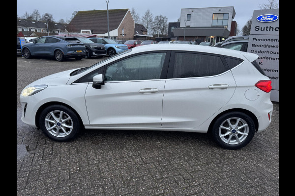 Ford Fiesta 1.0 EcoBoost Titanium 100pk Achteruitrijcamera | Adaptieve Cruise | Navigatie | Matrix LED Koplampen | Winterpack