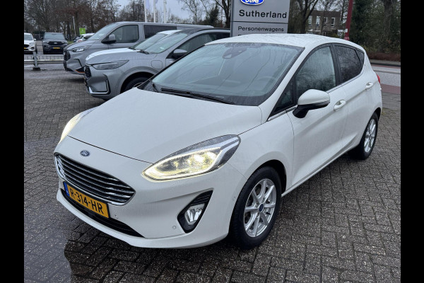 Ford Fiesta 1.0 EcoBoost Titanium 100pk Achteruitrijcamera | Adaptieve Cruise | Navigatie | Matrix LED Koplampen | Winterpack