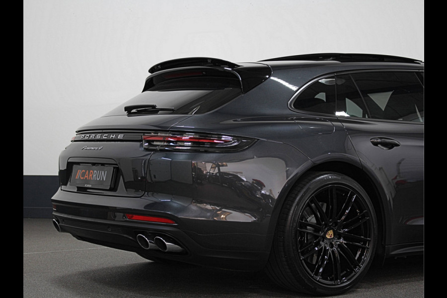 Porsche Panamera Sport Turismo 3.0 4 | Massage | ACC | Stoelventilatie | Pano | Sport-Chrono | Keyless-Go | PDLS+ | Leder | Sfeerverlichting | BOSE | 21'' | Memory | Comfortstoelen | Dodehoek | Lane Assist |