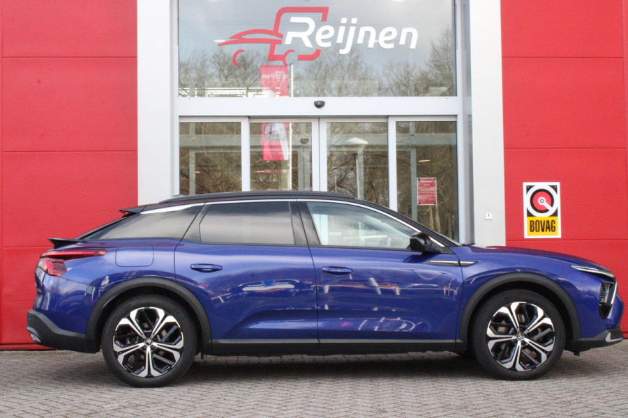 Citroën C5 X 1.6 Plug-in 225PK Hybrid BUSINESS PLUS | HEAD UP DISPLAY | ELEKTRISCH BEDIENBARE VOORSTOELEN MET GEHEUGENFUNSCTIE | KEYLESS ENTRY/START | ACHTERUITRIJ CAMERA | LEDEREN BEKLEDING | AFNEEMBARE TREKHAAK | DODEHOEK DETECTIE | STOEL/STUUR VERWARMING | DRAADLOZE TELEFOONLADER | DRAADLOZE APPLE CARPLAY/ANDROID AUTO | MASSAGE STOELEN | NAVIGATIE | ADAPTIVE CRUISE CONTROL | VERWARMBARE VOORRUIT |