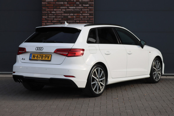 Audi A3 Sportback 1.5 TFSI CoD Sport S Line Edition Aut7 | MMI Navigatie Plus | Stoelverwarming | Audi Virtual Cockpit | LED | Cruise Control | Optiekpakket Zwart | Audi Sound System |