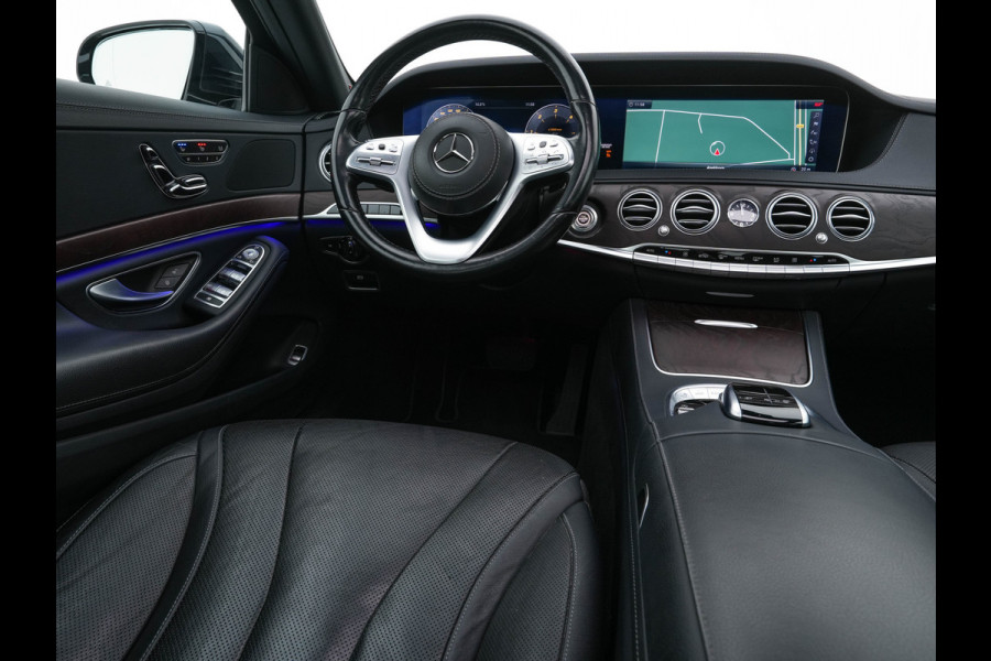 Mercedes-Benz S-Klasse 350d 4Matic Aut. *PANO | DISTRONIC | FULL-LEATHER | FULL-LED | BLINDSPOT | MEMORY-PACK | WIDE-SCREEN-DIGI-COCKPIT | AIR-SUSPENSION | AMBIENT-LIGHT | CAMERA | TOPVIEW | ECC | COMFORT-SEATS | 19''ALU....