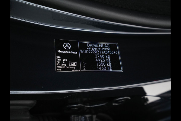 Mercedes-Benz S-Klasse 350d 4Matic Aut. *PANO | DISTRONIC | FULL-LEATHER | FULL-LED | BLINDSPOT | MEMORY-PACK | WIDE-SCREEN-DIGI-COCKPIT | AIR-SUSPENSION | AMBIENT-LIGHT | CAMERA | TOPVIEW | ECC | COMFORT-SEATS | 19''ALU....