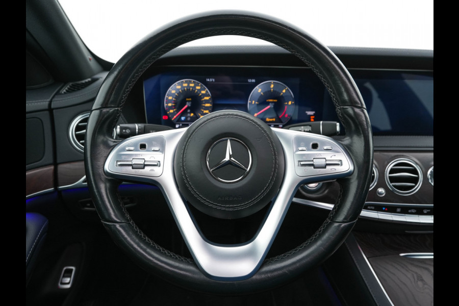 Mercedes-Benz S-Klasse 350d 4Matic Aut. *PANO | DISTRONIC | FULL-LEATHER | FULL-LED | BLINDSPOT | MEMORY-PACK | WIDE-SCREEN-DIGI-COCKPIT | AIR-SUSPENSION | AMBIENT-LIGHT | CAMERA | TOPVIEW | ECC | COMFORT-SEATS | 19''ALU....