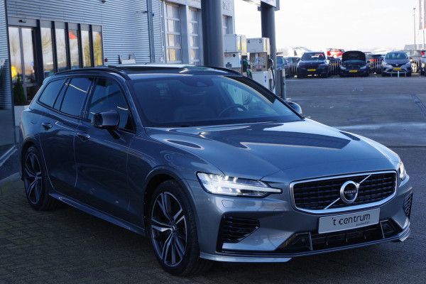 Volvo V60 2.0 T8 Twin Engine 390 PK AWD R-Design PHEV, Panoramadak, Elek. Trekhaak, H/K Sound, 360 Camera, Adap. Cruise Control