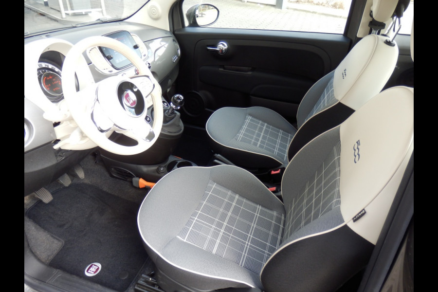 Fiat 500 70pk | Hybride | Lounge | Airco | Apple Carp. / Andr. Auto