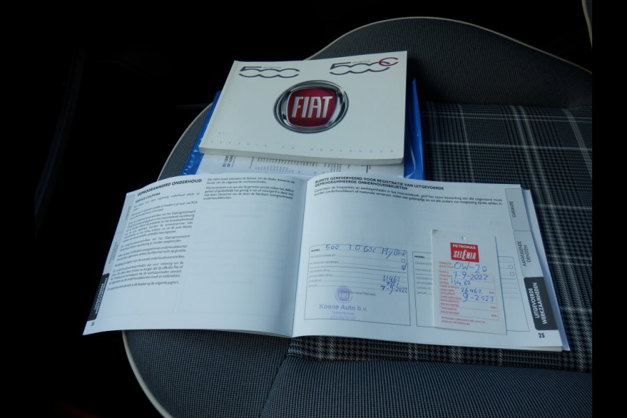 Fiat 500 70pk | Hybride | Lounge | Airco | Apple Carp. / Andr. Auto