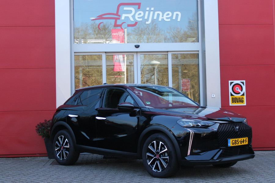 DS DS 3 1.2 130PK AUTOMAAT PERFORMANCE LINE | HEAD UP DISPLAY | DODEHOEK DETECTIE | LED KOPLAMPEN | CAMERA VOOR + ACHTER | PARKEERSENSOREN VOOR + ACHTER | ADAPTIVE CRUISE CONTROL | DAB+ RADIO | DRAADLOZE APPLE CARPLAY/ANDROID AUTO | NAVIGATIE |