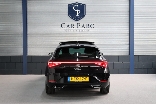 Seat Leon 1.5 eTSI FR LED/SFEER/VIRTUAL/PANO/S.VERWARMING/18' LMV/CAM/ACC/ECC/12 MND GARANTIE!