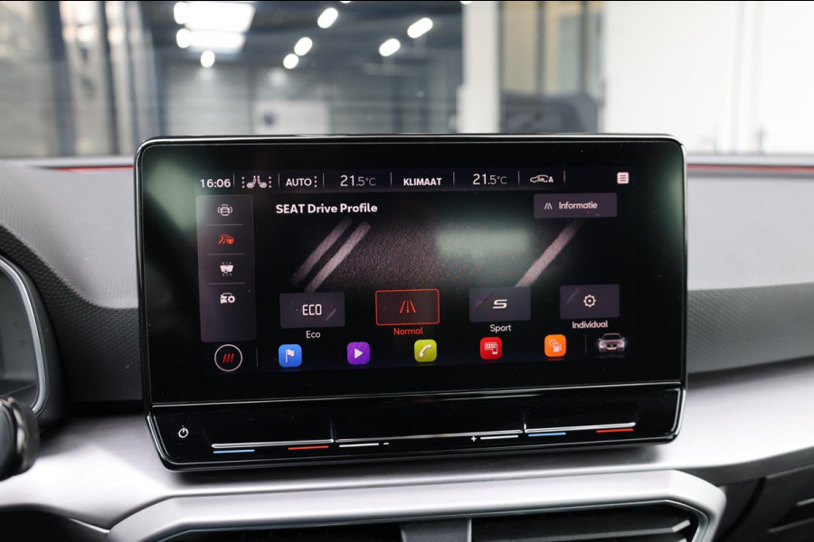 Seat Leon 1.5 eTSI FR LED/SFEER/VIRTUAL/PANO/S.VERWARMING/18' LMV/CAM/ACC/ECC/12 MND GARANTIE!