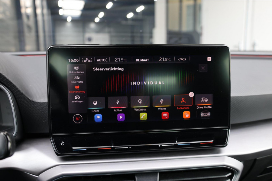 Seat Leon 1.5 eTSI FR LED/SFEER/VIRTUAL/PANO/S.VERWARMING/18' LMV/CAM/ACC/ECC/12 MND GARANTIE!