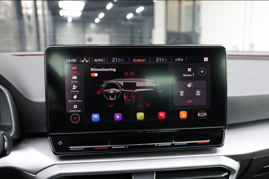 Seat Leon 1.5 eTSI FR LED/SFEER/VIRTUAL/PANO/S.VERWARMING/18' LMV/CAM/ACC/ECC/12 MND GARANTIE!