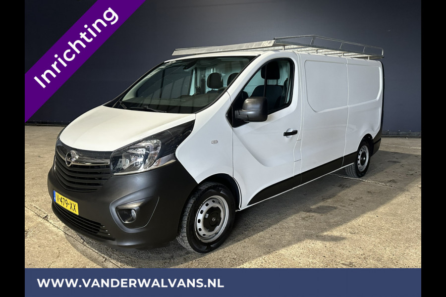 Opel Vivaro 1.6 CDTI 126pk L2H1 inrichting Euro6 Airco | Imperiaal | LED | Navigatie | Camera Cruisecontrol, trekhaak, Parkeersensoren, Bijrijdersbank