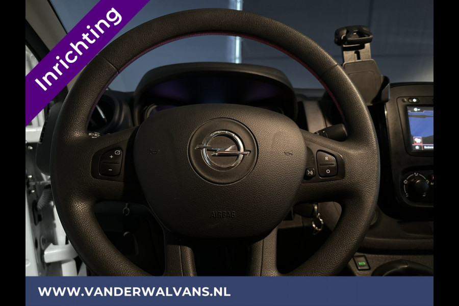 Opel Vivaro 1.6 CDTI 126pk L2H1 inrichting Euro6 Airco | Imperiaal | LED | Navigatie | Camera Cruisecontrol, trekhaak, Parkeersensoren, Bijrijdersbank