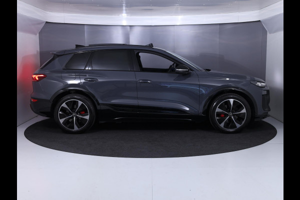 Audi Q6 e-tron First Edition 100 kWh 388 pk | Private lease vanaf € 1749,- pm | Verlengde garantie | Navigatie | Panoramadak | Luchtvering | Bang & Olufsen Audio | 21" Lichtmetalen velgen |