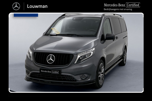 Mercedes-Benz Vito 116 CDI Lang *Edition* Dubbele Cabine 24 Maanden Certified Garantie Spoilerpakket LED Apple Carplay/Android Auto Navigatie Achte