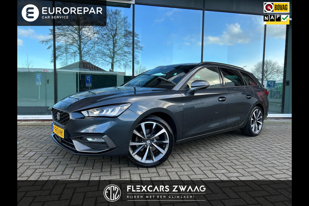 Seat Leon Sportstourer 1.5 TSI 150PK FR - Navi - Parkeerhulp - Virt.Cockpit - Org.NL