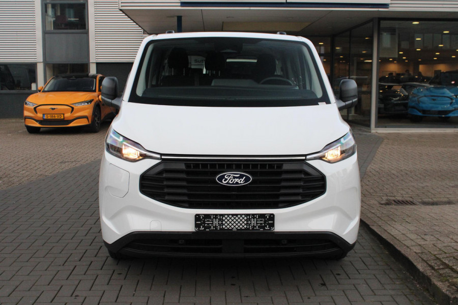 Ford Transit Custom 340 2.5 PHEV L2H1 Trend KOMBI | 9- PERSOONS |  20x Op voorraad | Navigatie systeem | Dubbele zijschuifdeur | All weather banden | Prijs 44.800 ex. BTW incl. BPM