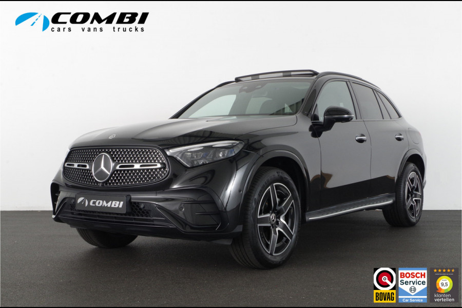 Mercedes-Benz GLC 300e 4MATIC AMG Line > Pano. schuif | Night-pakket | Obsidian Black | Trekhaak... | 7739 | Lease ook mogelijk!