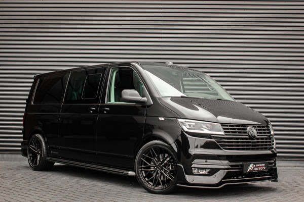 Volkswagen Transporter 2.0 TDI L2H1 204PK BULLI FULL BLACK / JB- EDITION / 2X ELEK. SCHUIFDEUR / VERLAGINGSVEREN / DUBBEL CABINE