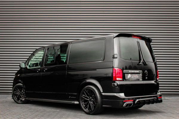 Volkswagen Transporter 2.0 TDI L2H1 204PK BULLI FULL BLACK / JB- EDITION / 2X ELEK. SCHUIFDEUR / VERLAGINGSVEREN / DUBBEL CABINE