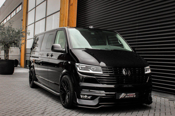 Volkswagen Transporter 2.0 TDI L2H1 204PK BULLI FULL BLACK / JB- EDITION / 2X ELEK. SCHUIFDEUR / VERLAGINGSVEREN / DUBBEL CABINE