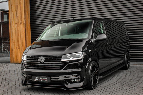 Volkswagen Transporter 2.0 TDI L2H1 204PK BULLI FULL BLACK / JB- EDITION / 2X ELEK. SCHUIFDEUR / VERLAGINGSVEREN / DUBBEL CABINE