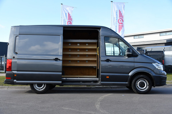 Volkswagen Crafter 35 2.0 TDI L3H3 Highline Camera, Cruise, LED, 177PK, Automaat, Multimedia, Carplay, UNIEK!