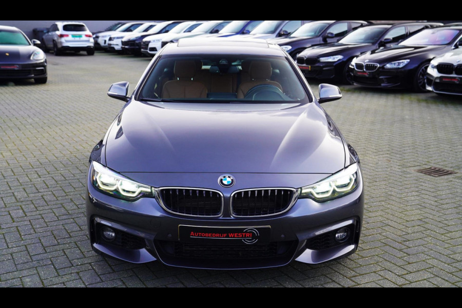 BMW 4 Serie Gran Coupé 418i High Executive | Schuif/kanteldak | Lane Assist | 360 cam | Adaptieve LED | incl BTW | Dealer onderhou