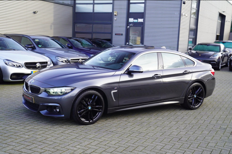 BMW 4 Serie Gran Coupé 418i High Executive | Schuif/kanteldak | Lane Assist | 360 cam | Adaptieve LED | incl BTW | Dealer onderhou