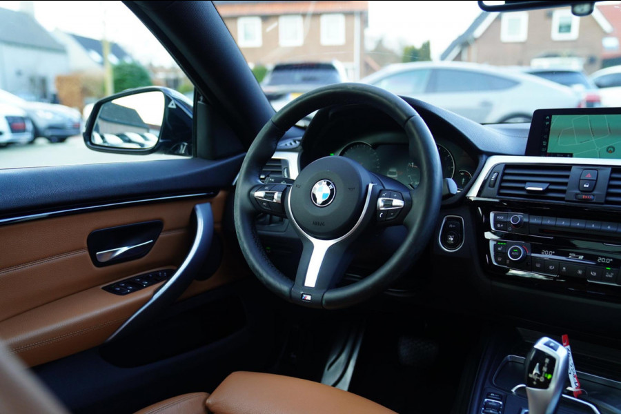 BMW 4 Serie Gran Coupé 418i High Executive | Schuif/kanteldak | Lane Assist | 360 cam | Adaptieve LED | incl BTW | Dealer onderhou