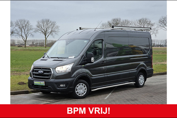 Ford Transit 310 2.0 TDCI L3H2 Trend metallic, airco, navi, pdc, imperiaal, trap, trekhaak