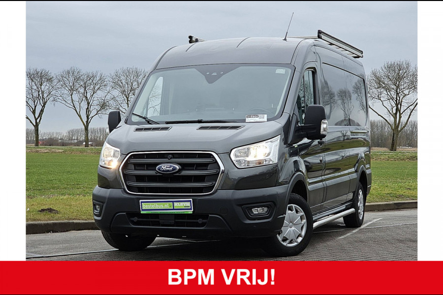 Ford Transit 310 2.0 TDCI L3H2 Trend metallic, airco, navi, pdc, imperiaal, trap, trekhaak