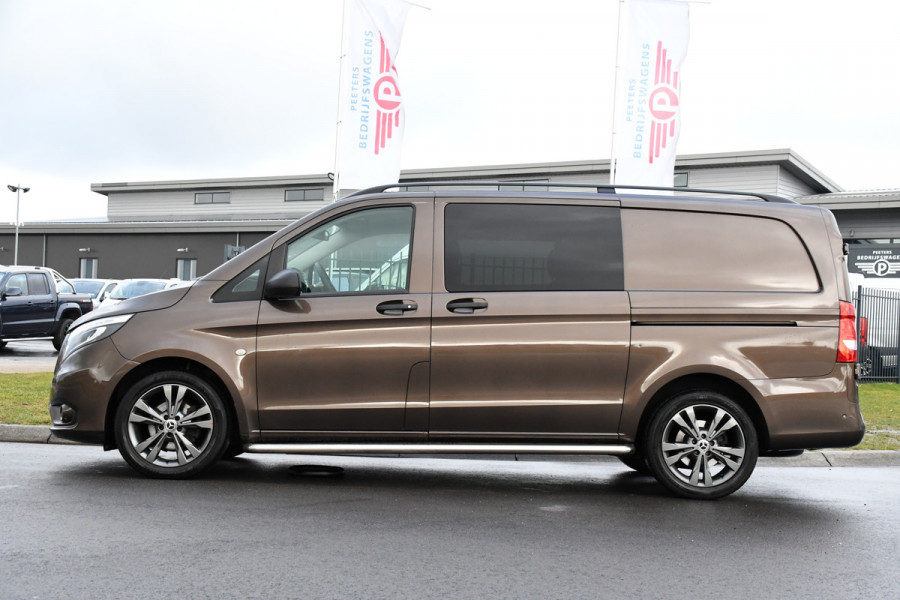 Mercedes-Benz Vito 114 CDI Lang DC PB Edition Camera, Cruise, LED, Automaat, 2 x Schuifdeur, Carplay, Sensoren, UNIEK!