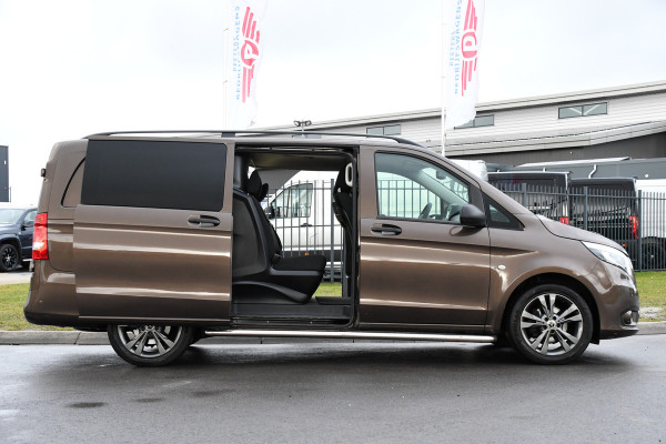 Mercedes-Benz Vito 114 CDI Lang DC PB Edition Camera, Cruise, LED, Automaat, 2 x Schuifdeur, Carplay, Sensoren, UNIEK!