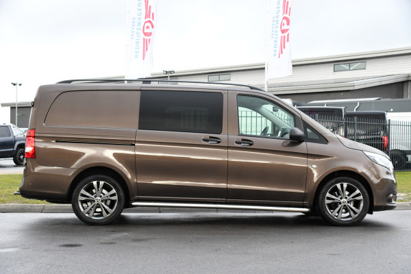 Mercedes-Benz Vito 114 CDI Lang DC PB Edition Camera, Cruise, LED, Automaat, 2 x Schuifdeur, Carplay, Sensoren, UNIEK!