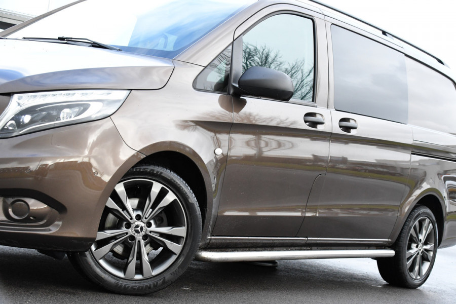 Mercedes-Benz Vito 114 CDI Lang DC PB Edition Camera, Cruise, LED, Automaat, 2 x Schuifdeur, Carplay, Sensoren, UNIEK!