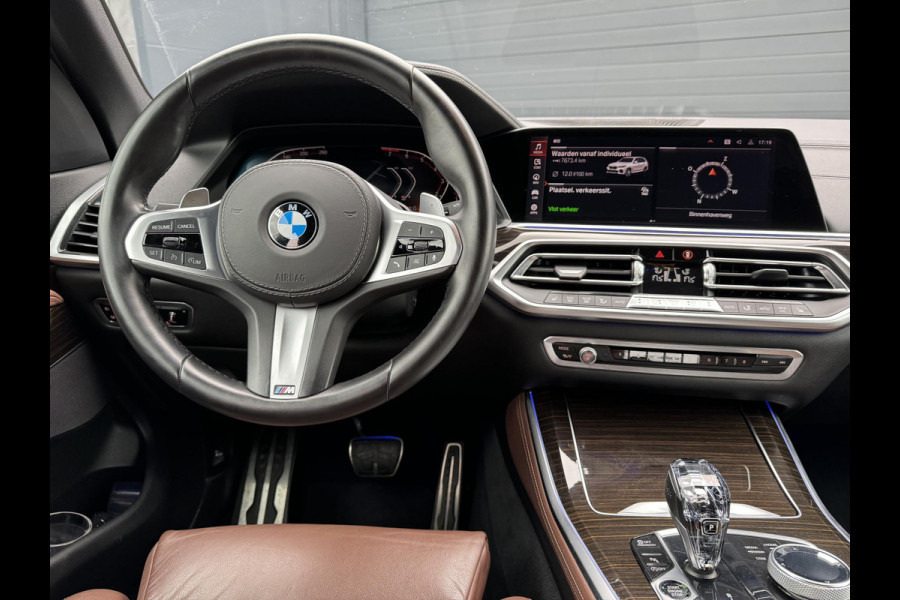 BMW X5 xDrive40i High Executive 7p. Navi,Clima,Cruise Adaptief,Leder,Camera,LM Velgen 22'',Stoelverwarming,341pk