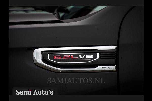 GMC Sierra Denali 6.2 V8 426PK | BLACK LEDER | HUD | ALLE OPTIES | HEAD-UP | LANE ASSIST | 360 CAMERA | VIRTUAL COCKPIT | DUBBELE CABINE | 5 PERSOONS | PICK UP | Voorraad Nr 418902